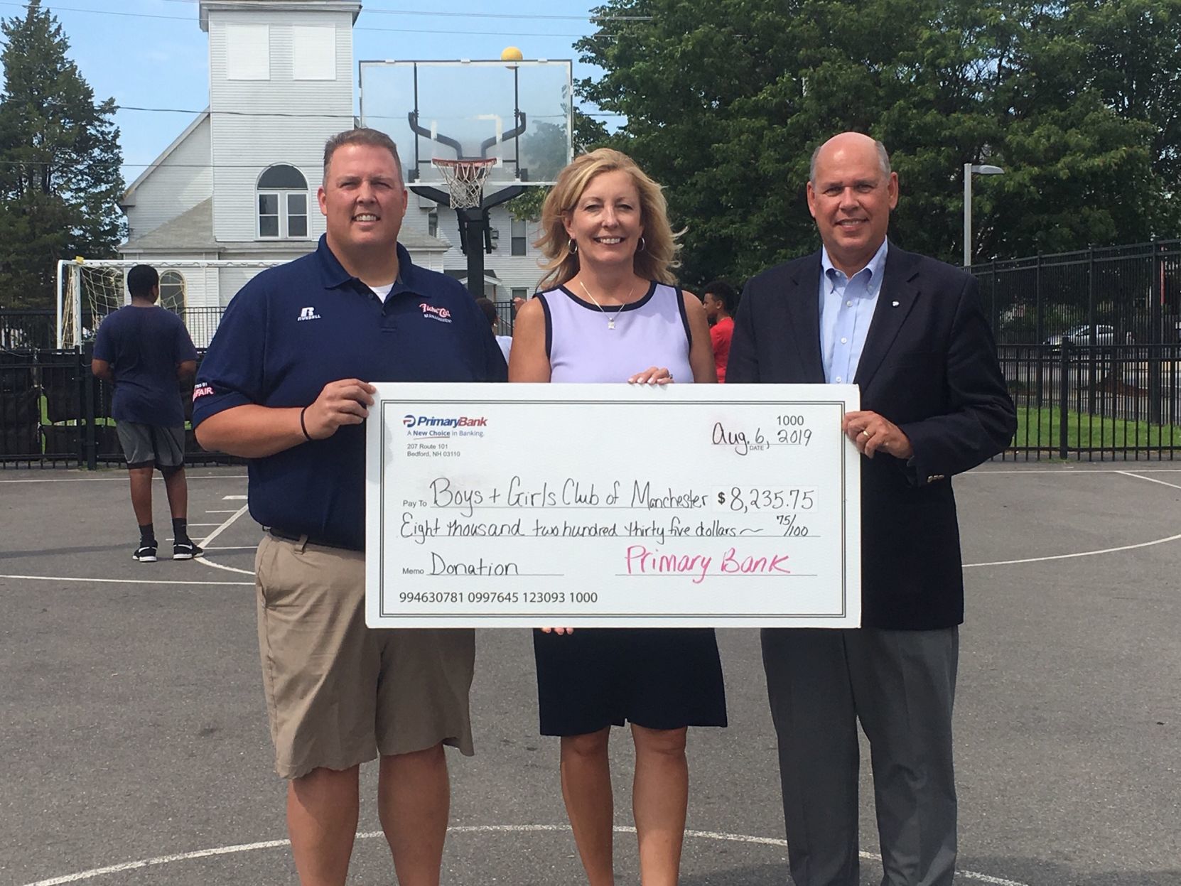 Scene Setter -- Primary Bank hosts Fisher Cats night for Boys & Girls Club